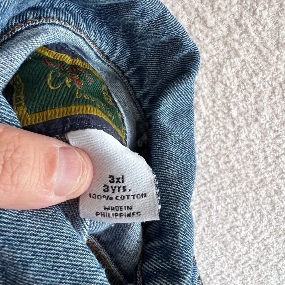 GAP Vintage 2000 Toddler The Perfect Fit‎ Classic Denim Jean Jacket Size 3T